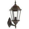 Splashofflash Luxen Home Aged Copper Finish Metal Outdoor Wall Sconce Light SP3278877